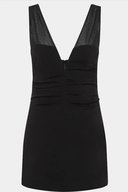 Sir the Label  Florent Mini Dress in Black Size 1 /Au 8 - Image 4