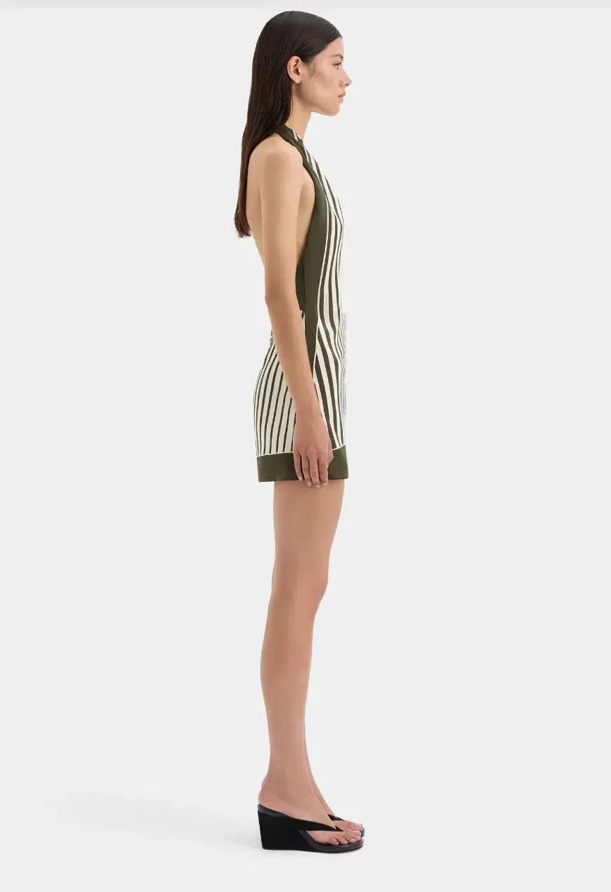 Sir the label Leilana Mini Dress in Garden Stripe Size 8  - Image 5