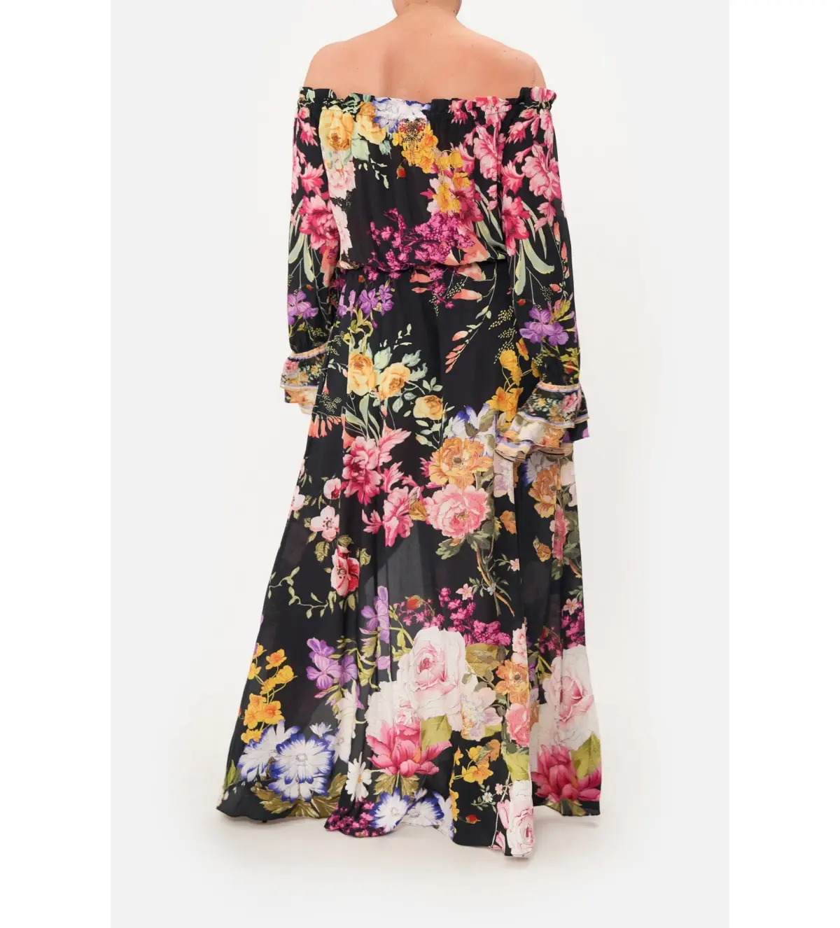 Camilla Drop Shoulder Split Maxi Dress Libertine Lady Size 16 - Image 3