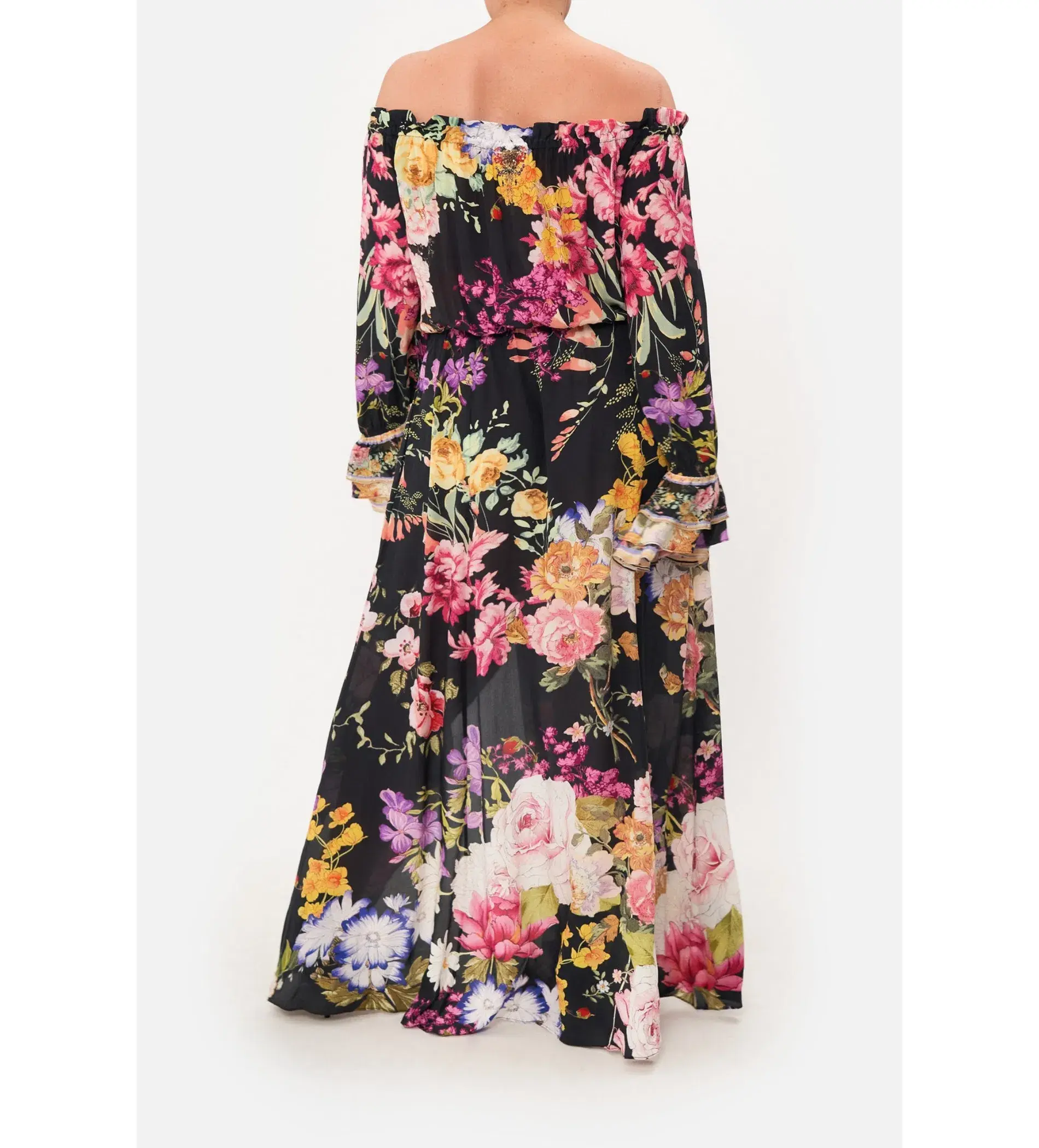 Camilla Drop Shoulder Split Maxi Dress Libertine Lady Size 16 - Image 3