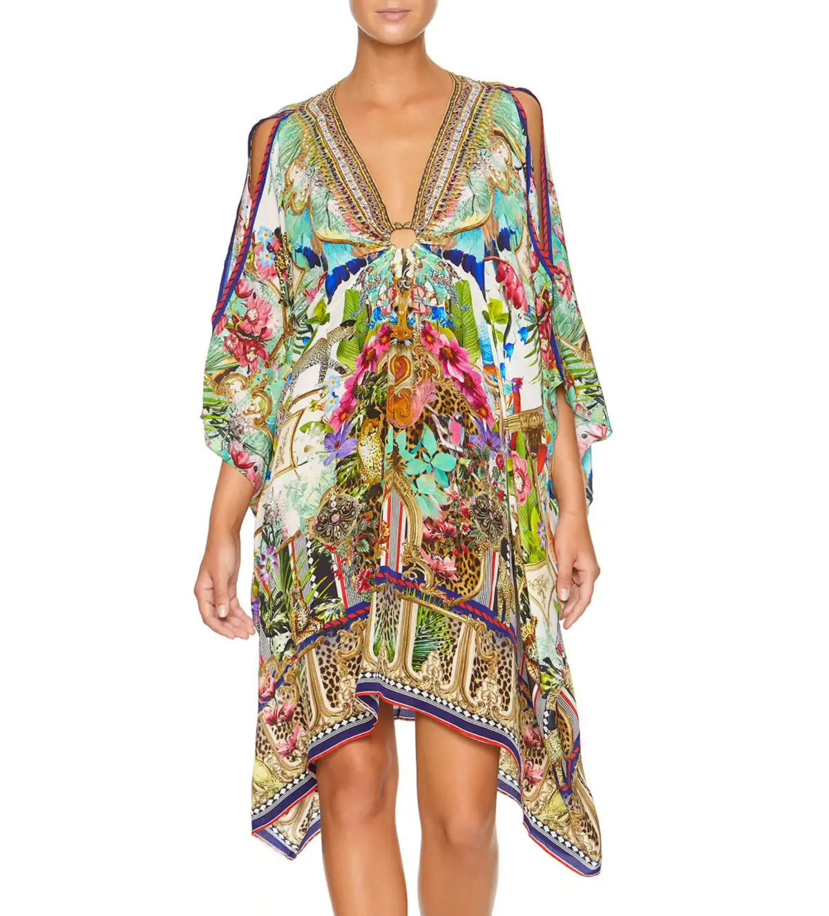 Camilla Champagne Coast Short Kaftan One Size  - Image 2