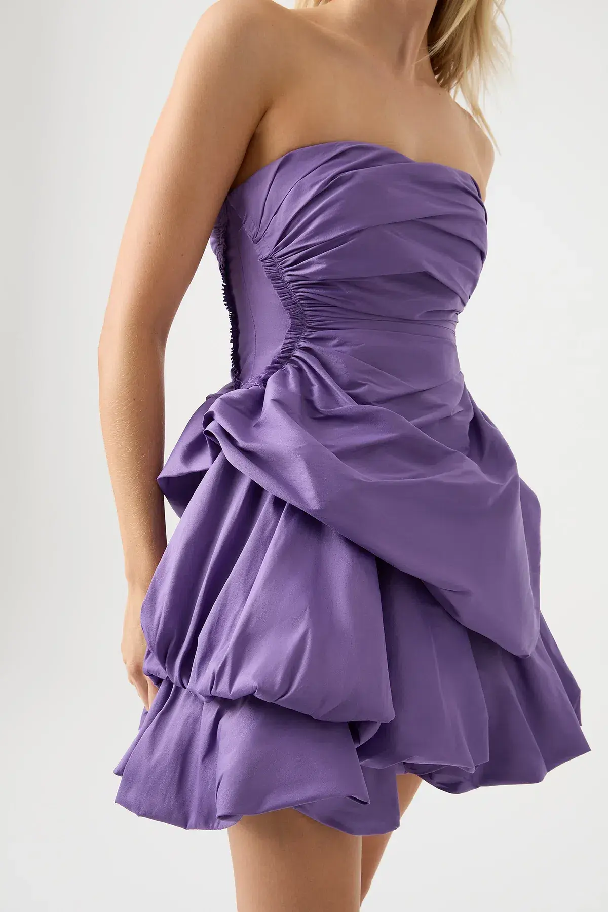 Aje Daybreak Mini Dress Purple Size 8  - Image 3