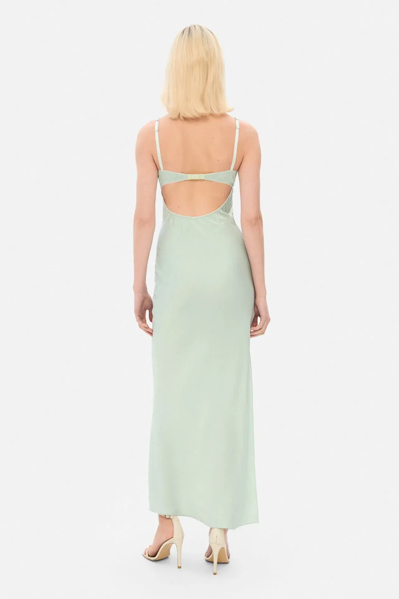Anna October Georgina Maxi Dress Pale Green Size XS / AU 6 - Image 2