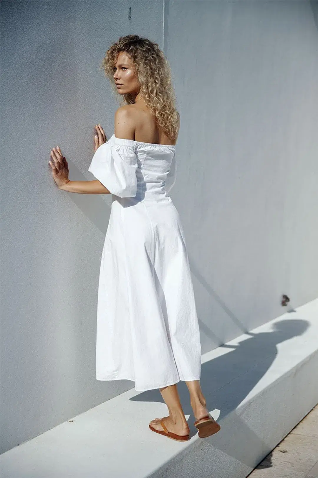 Maurie And Eve Luer Floor Length Dress White Size 14 - Image 3