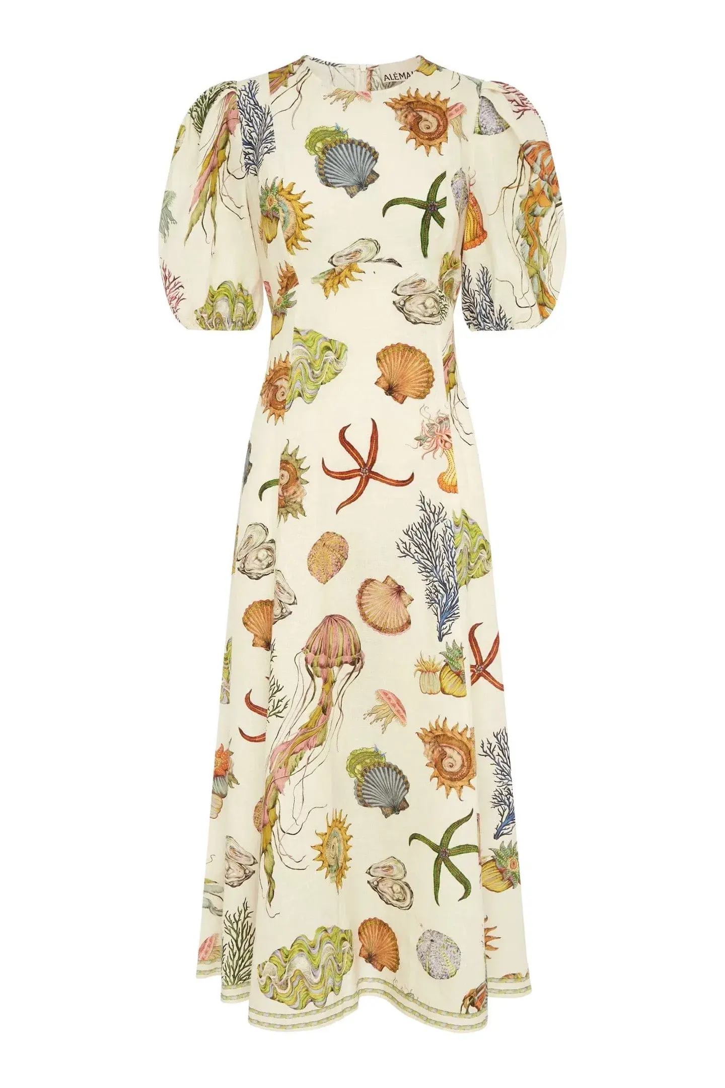 Alemais Sea Midi Dress Multicolour Size 10 - Image 6