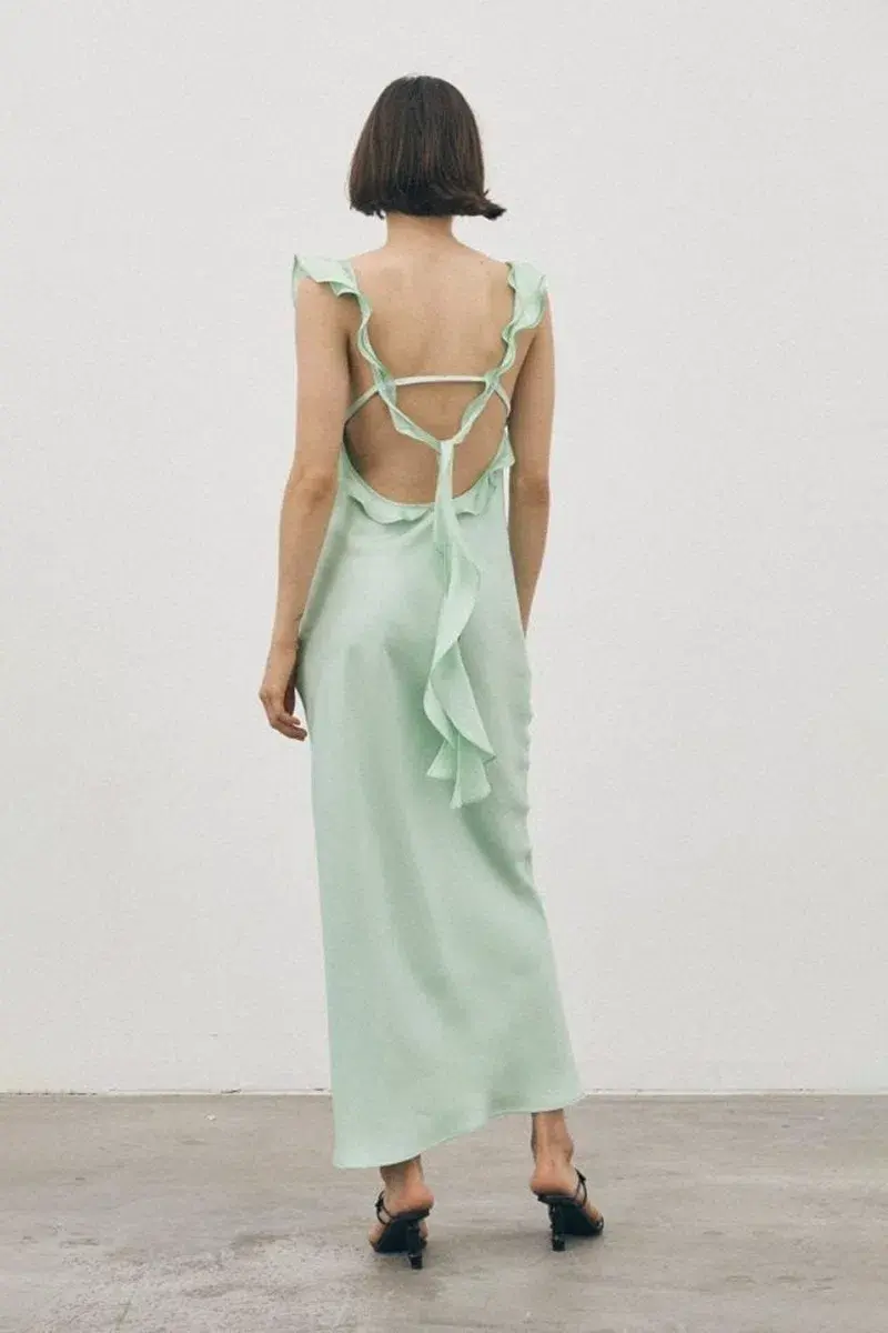 Maggie Marilyn Cover Girl Dress Mint Green Size 6 - Image 2