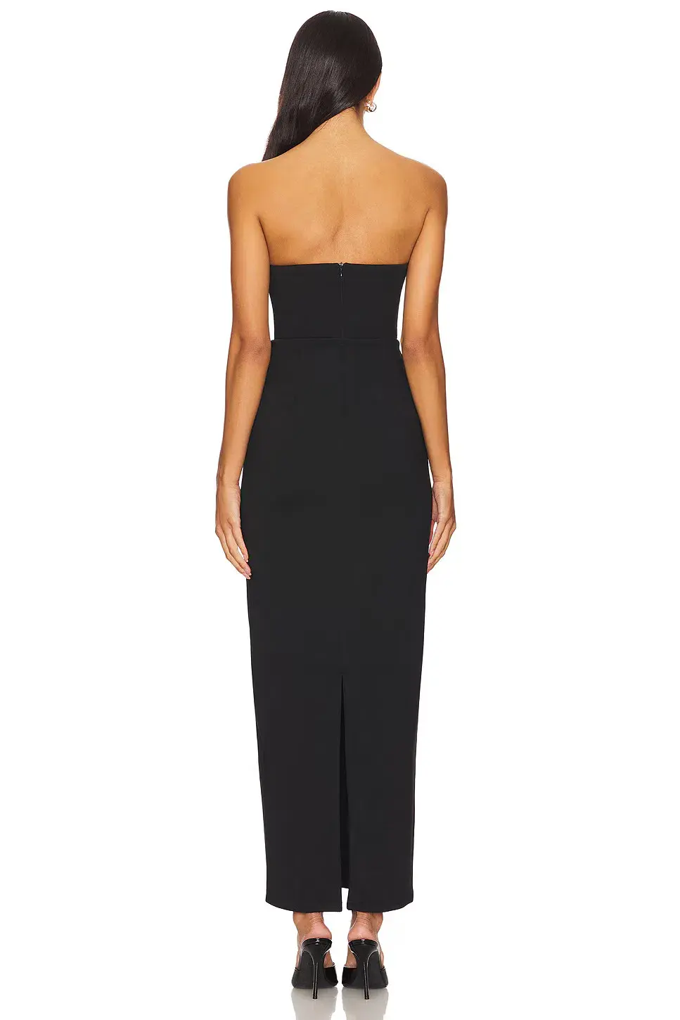 More To Come Kariana Strapless Gown Black Size XS / AU 6 for rent on The Volte - main image