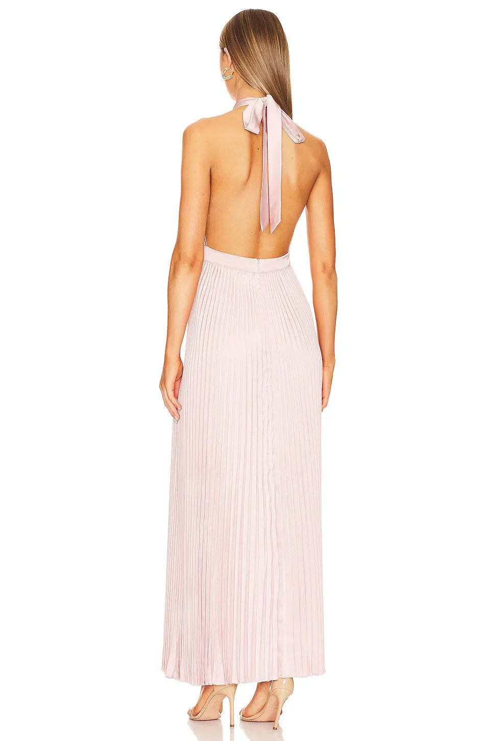 L'Idee Renaissance Split Gown Ballet Pink Size 6 - Image 5