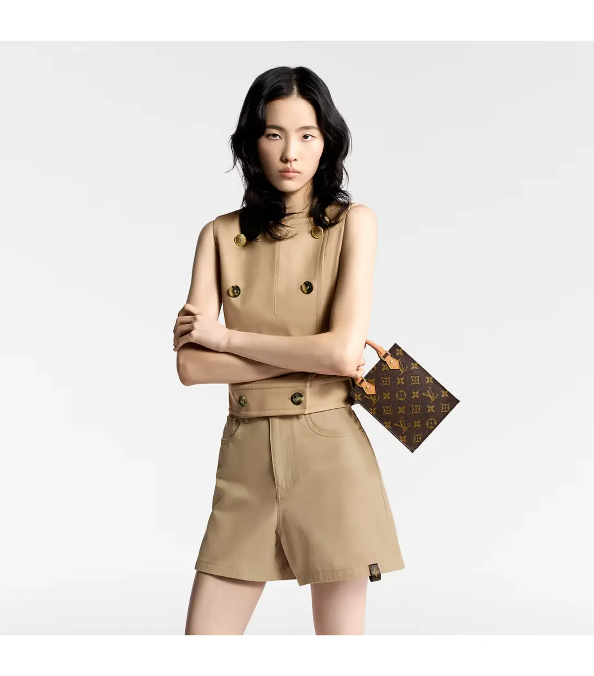 Louis Vuitton Petit Sac Plat Monogram Canvas - Image 1