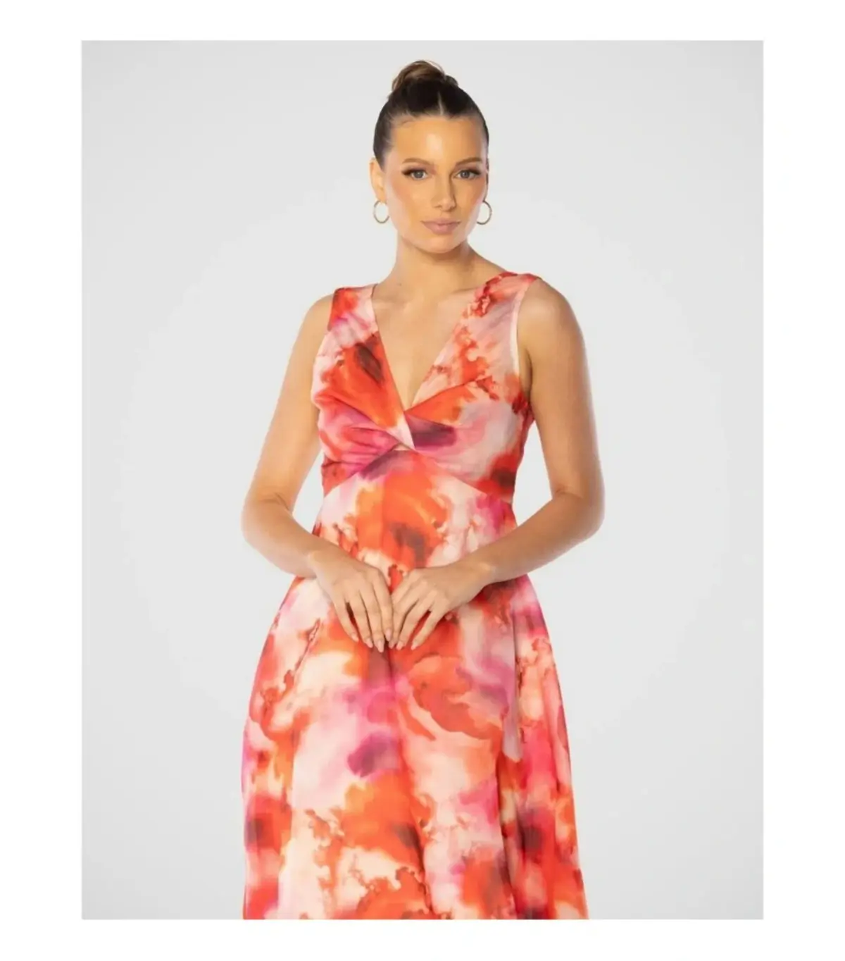 Pilgrim Oliana Maxi Dress in Multi Size AU 18 - Image 5