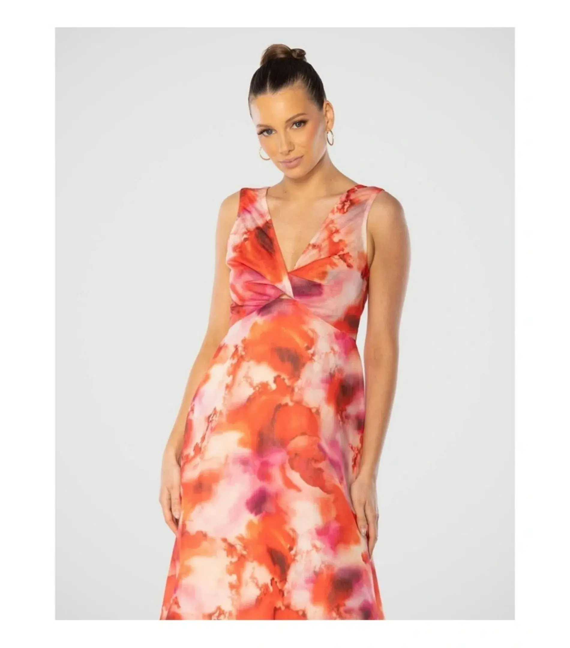 Pilgrim Oliana Maxi Dress in Multi Size AU 18 - Image 4