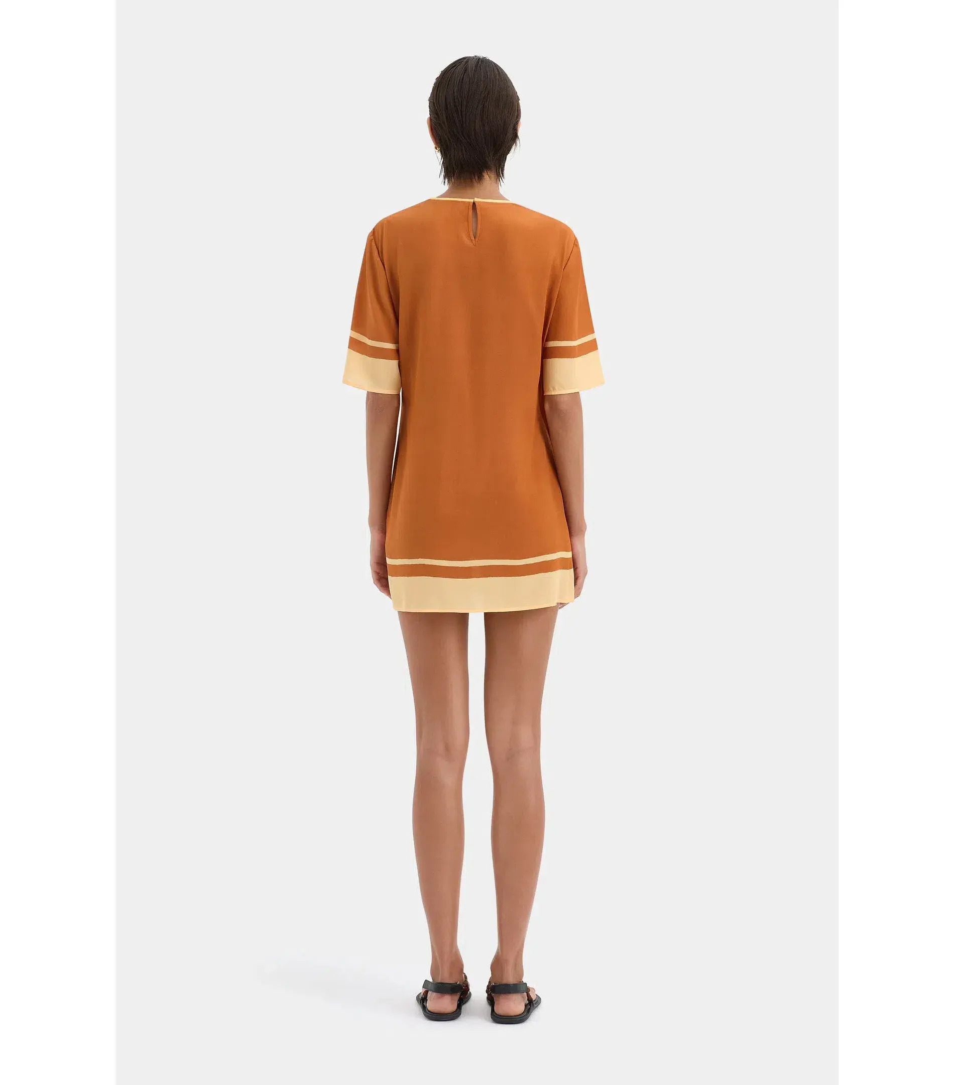 Sir the Label Soma Mini Dress Rust Size 3 / AU 12  - Image 4