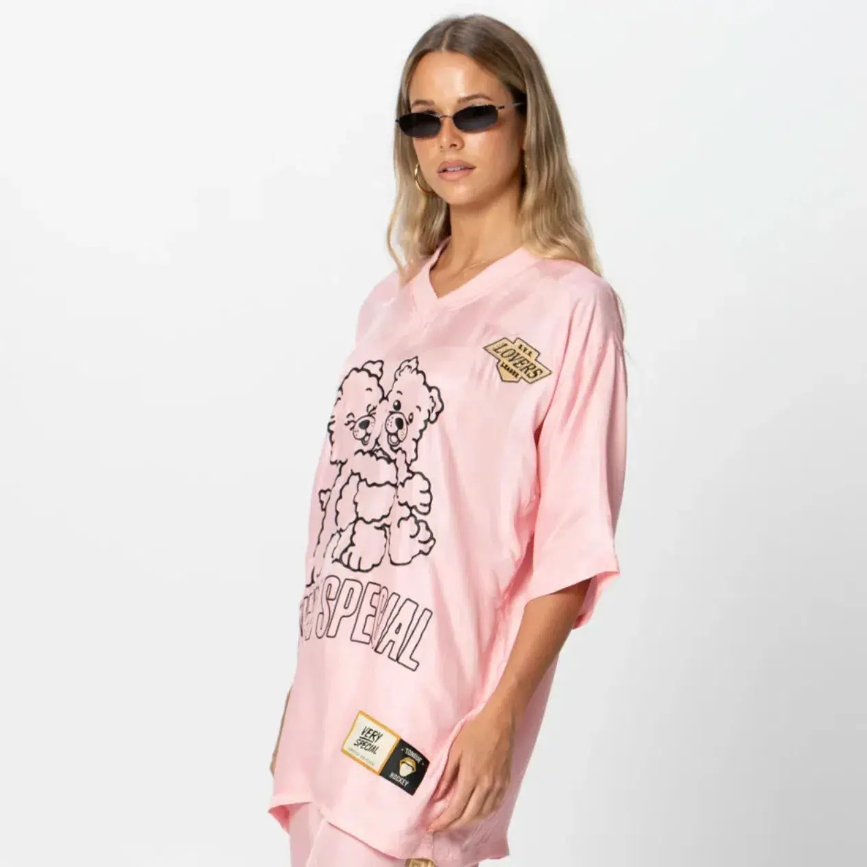 Very Special Lovers League Jersey Pink Size AU 10  - Image 2