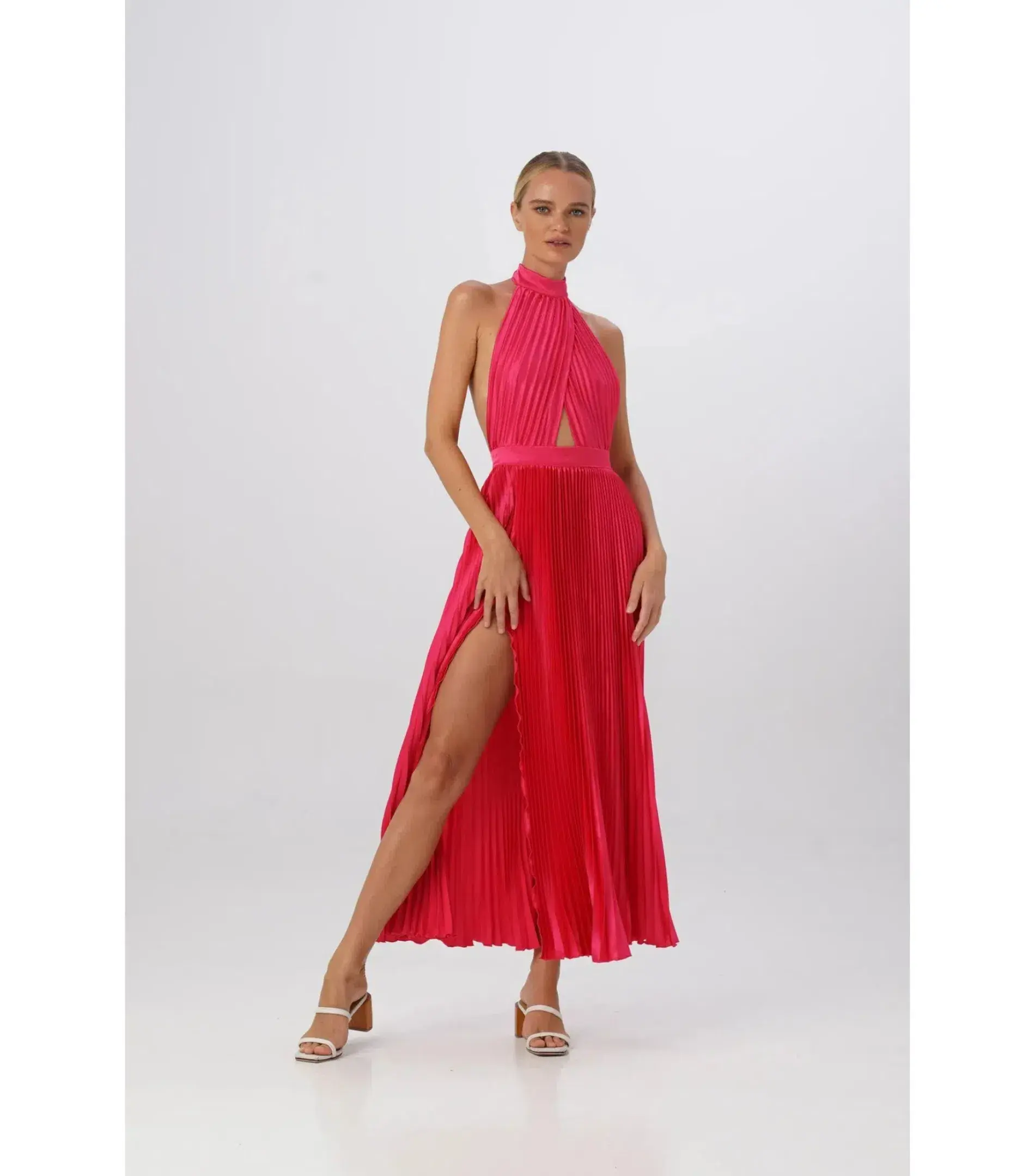 L'Idee Woman Renaissance Gown in Punch Size AU 12  - Image 1