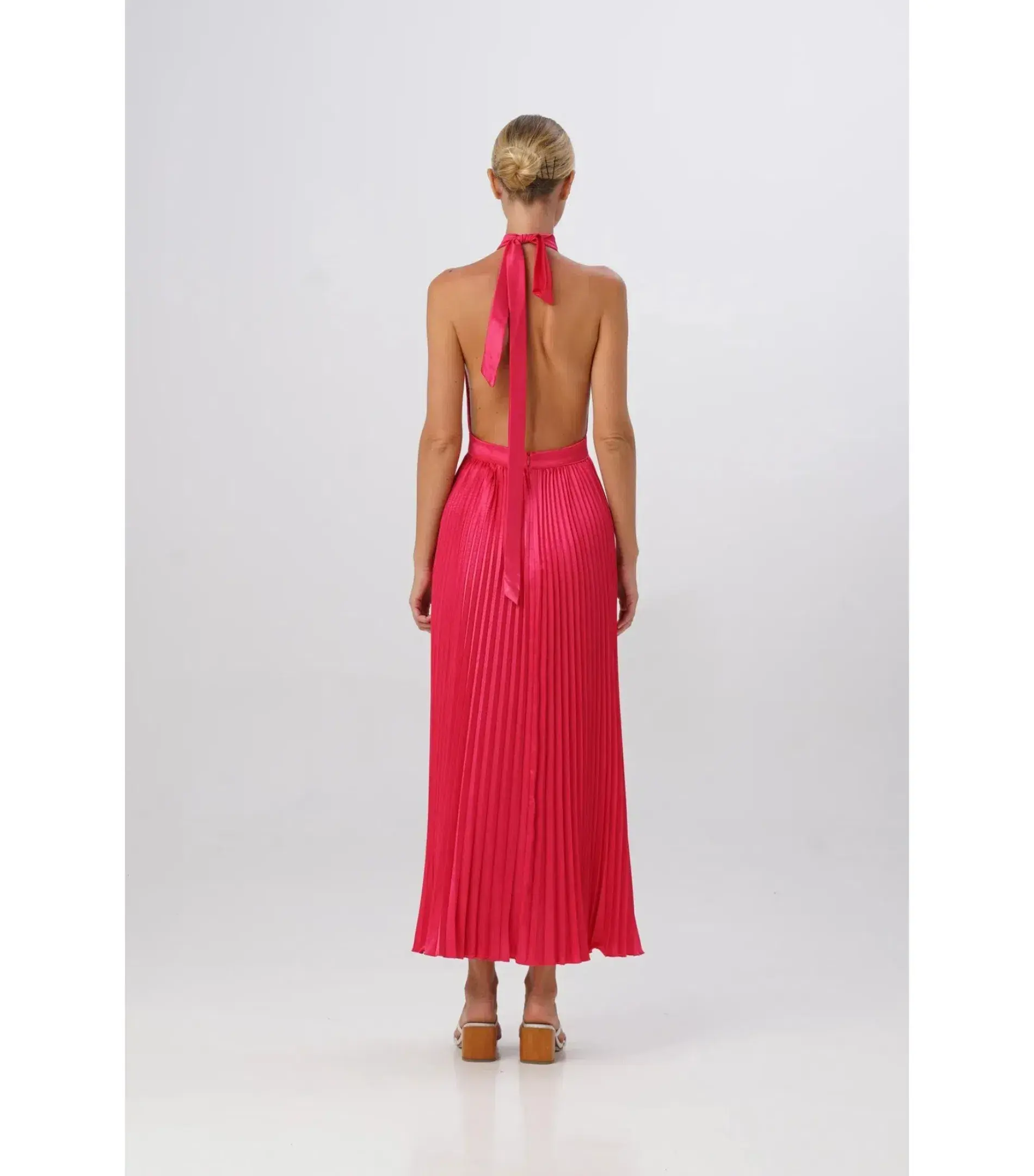 L'Idee Woman Renaissance Gown in Punch Size AU 12  - Image 3