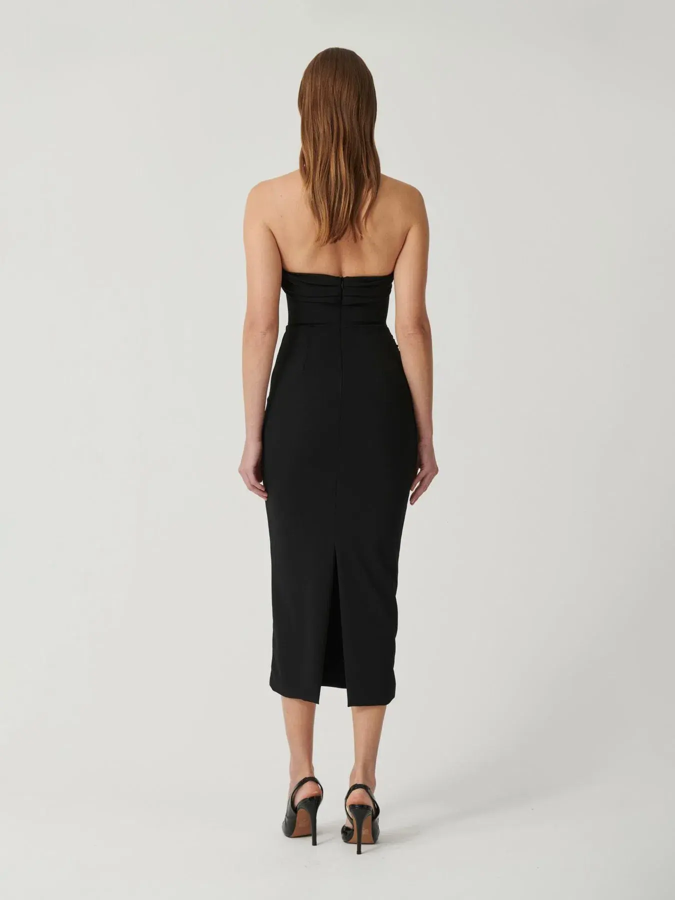 Effie Kats Leila MIdi Dress Black Size M / AU 10  - Image 2