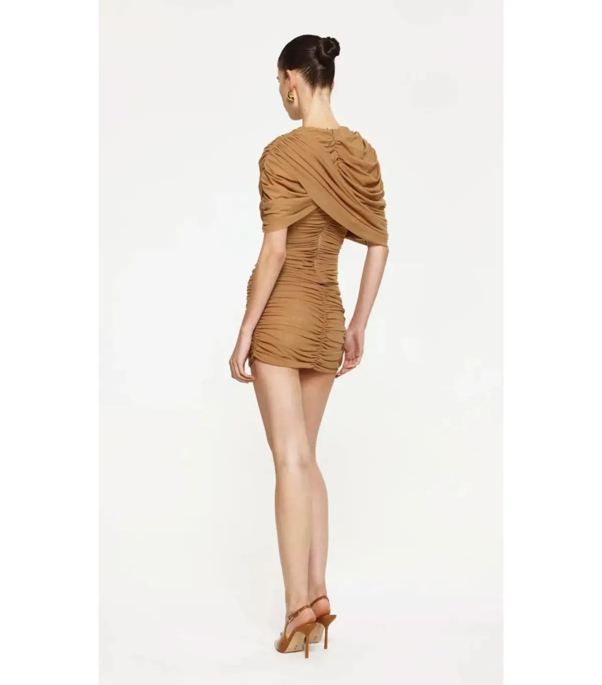 Effie Kats Phoenix Mini Dress Dark Skin Size AU 10 - Image 2