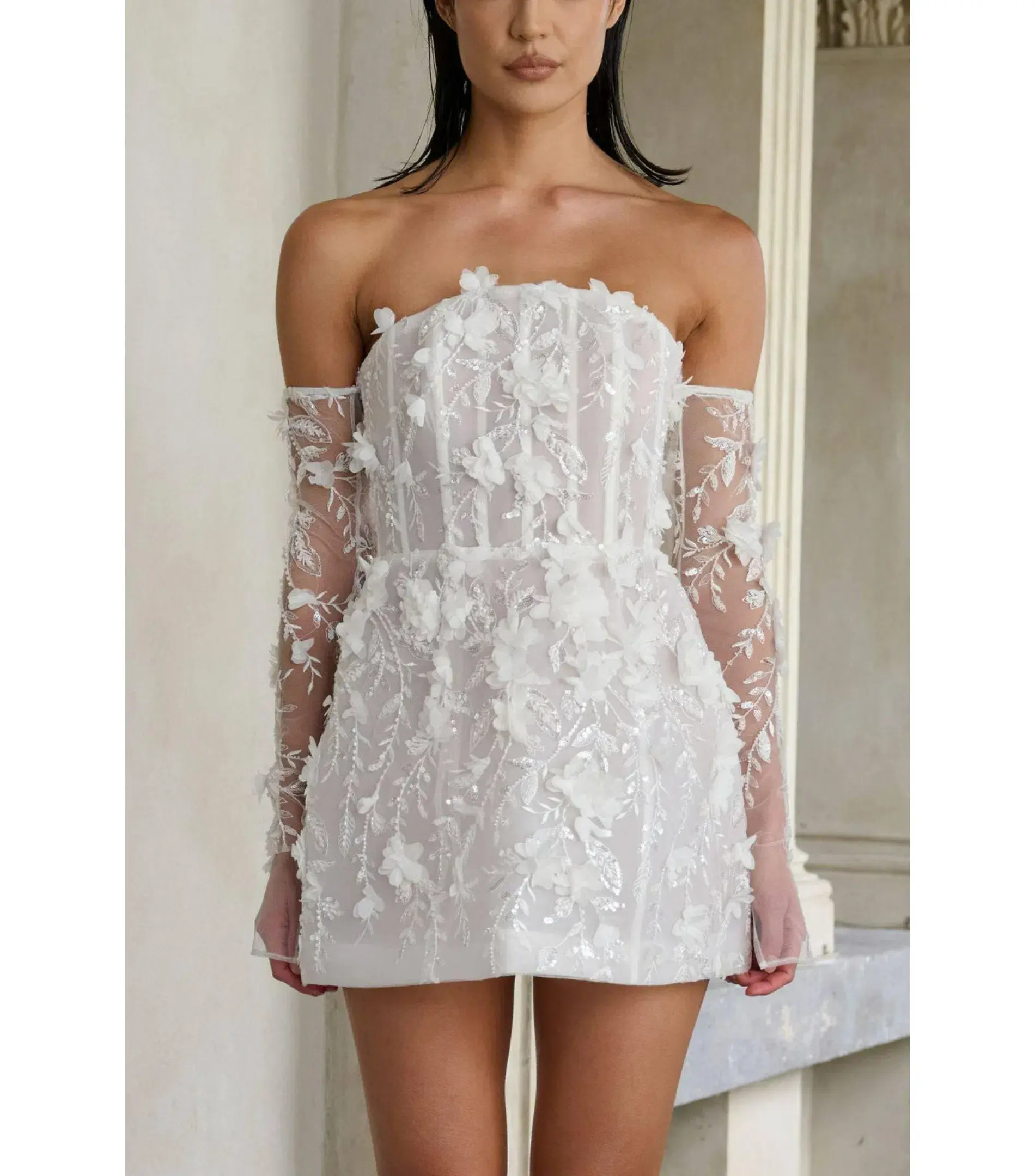 Blanca Dress Dress White Size S / AU 8 - Image 2