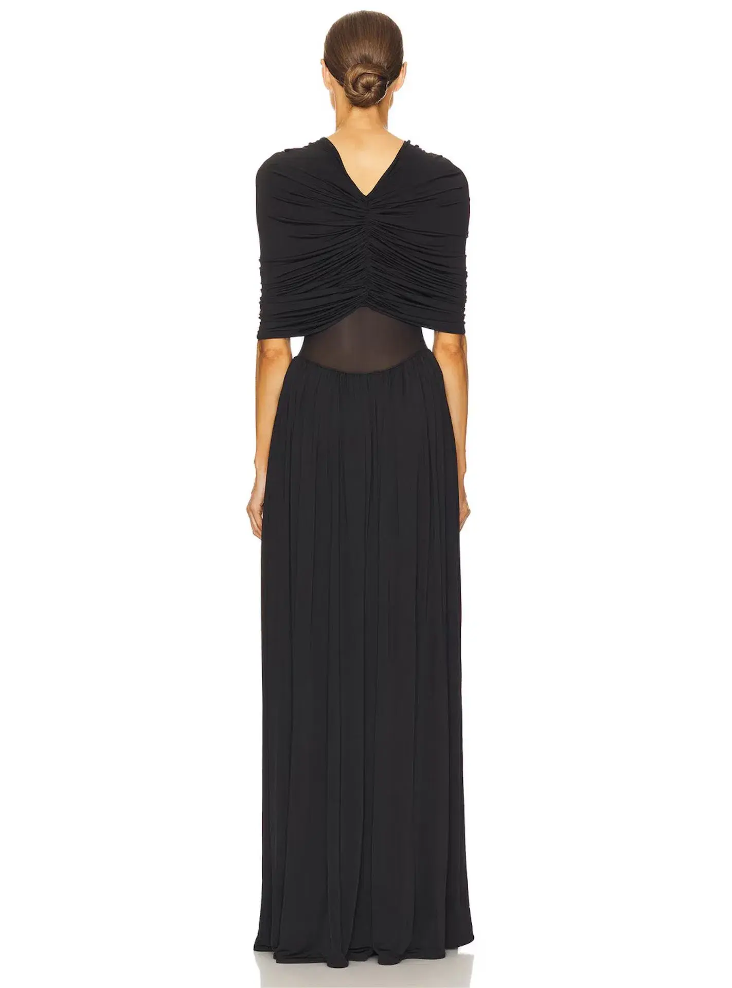 Helsa Philomena Jersey Dress Black Size XS / AU 6 - Image 2