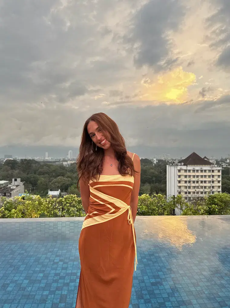 Sir the Label Soma Scarf Midi Dress - Image 4
