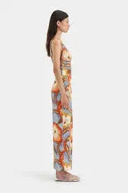 Sir the label Avery V Neck Midi Dress Camellia Size 8 - Image 2