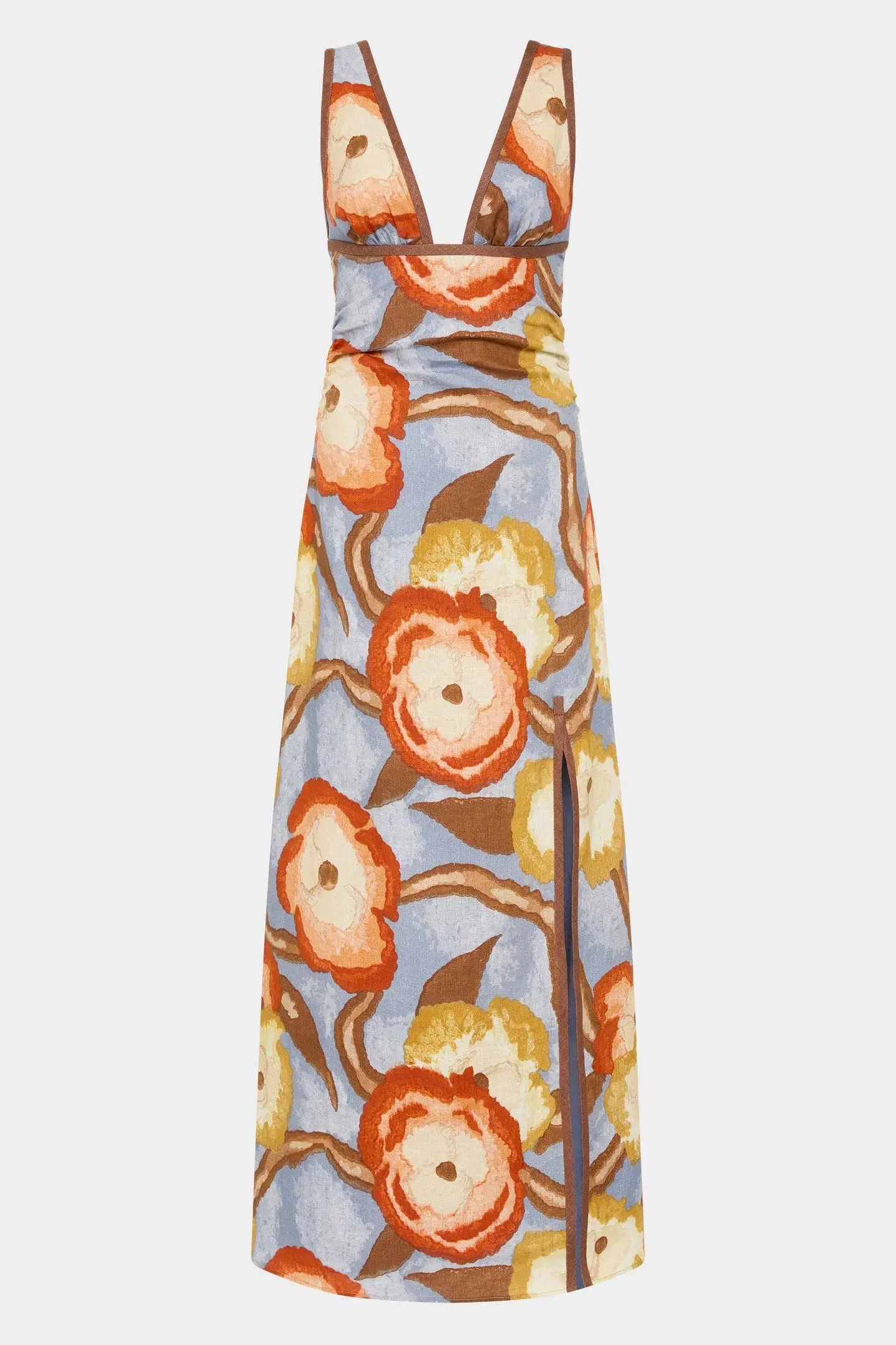Sir the label Avery V Neck Midi Dress Camellia Size 8 - Image 5