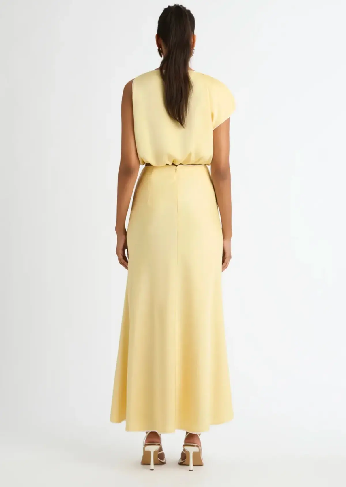 Sheike Milani Midi Skirt & Top Set Yellow Size 6 - Image 2