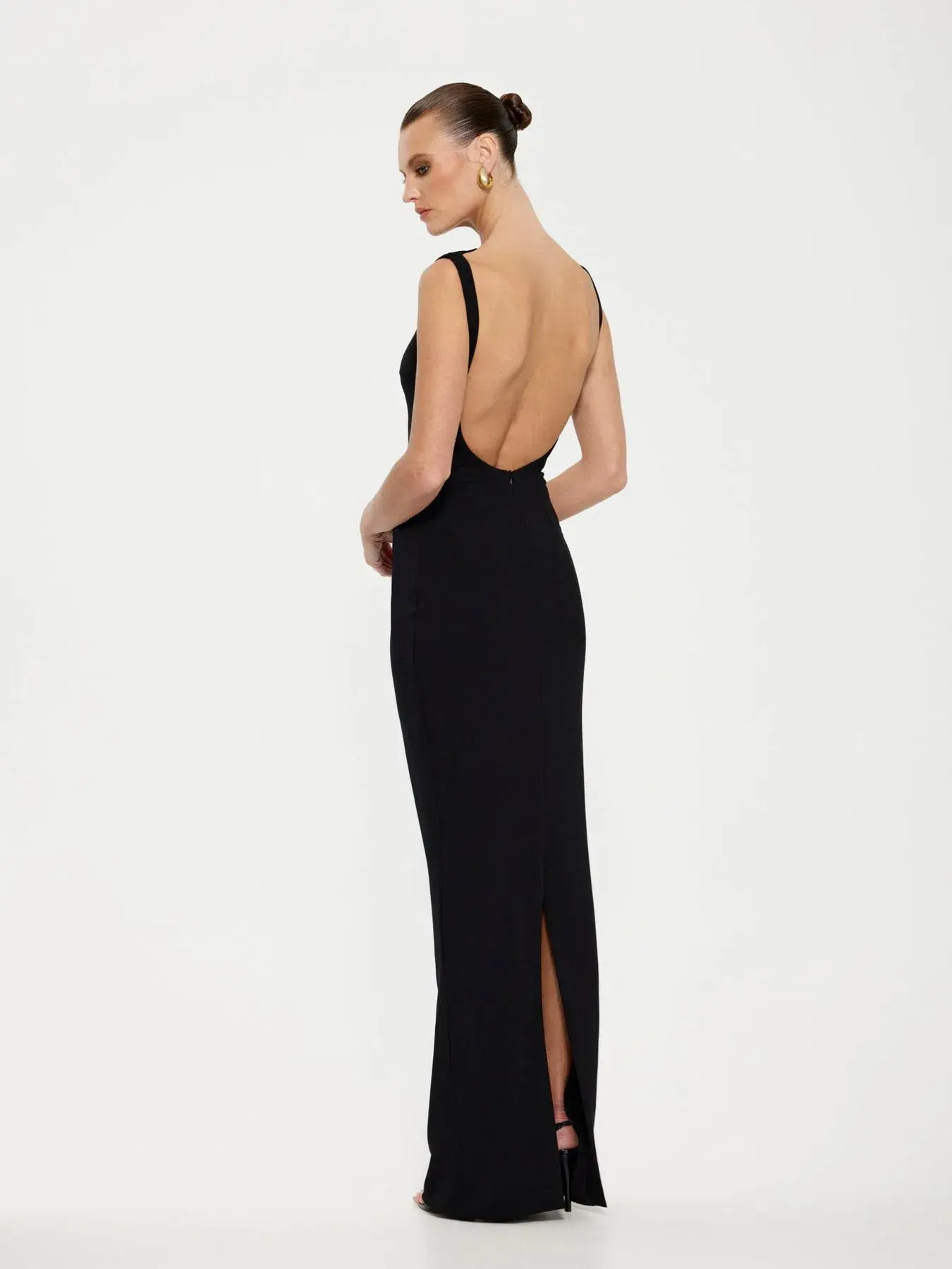 Effie Kats Verona Gown Black Size 10  - Image 3