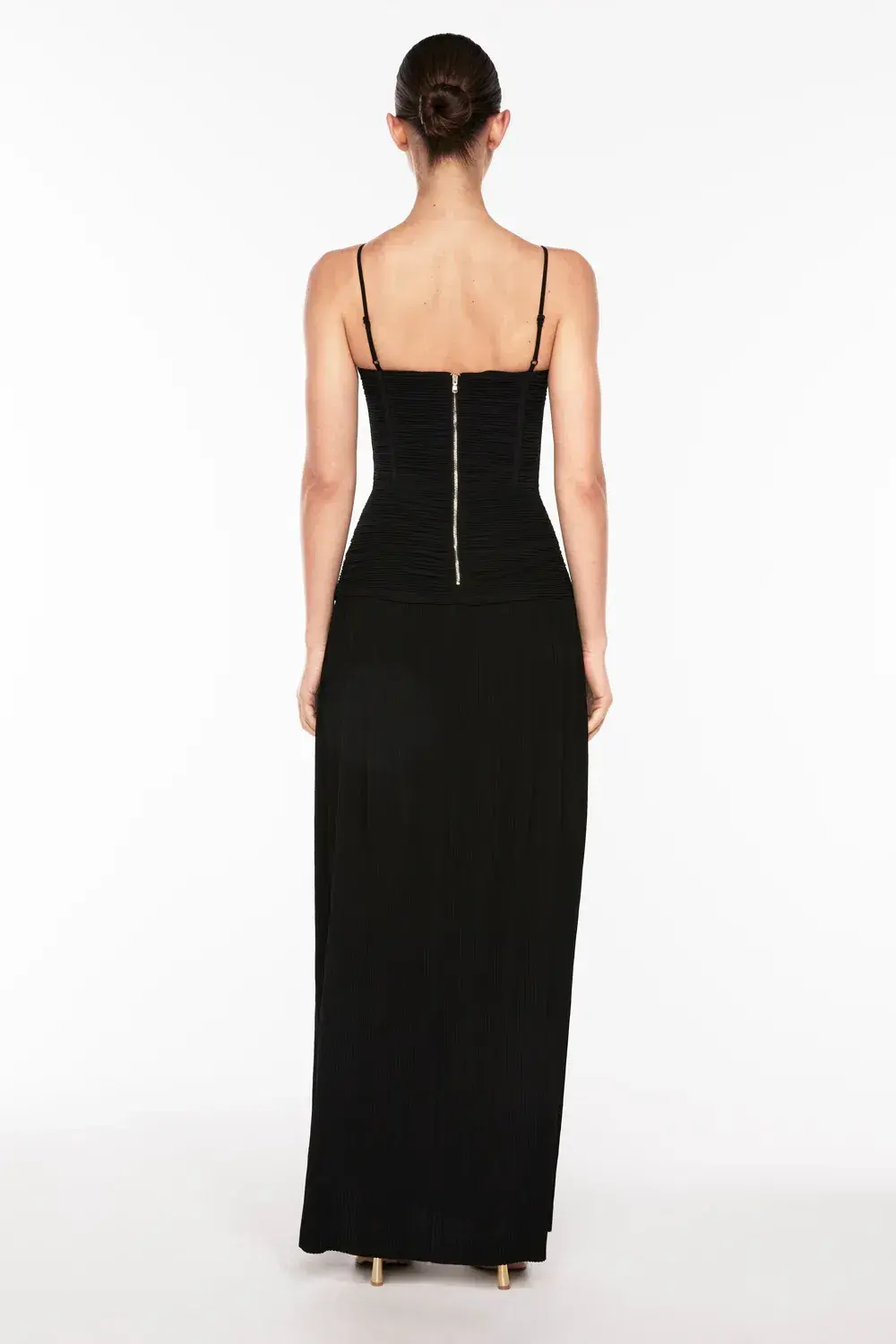 Manning Cartell Double Time Pleat Dress Black Size 14 - Image 3