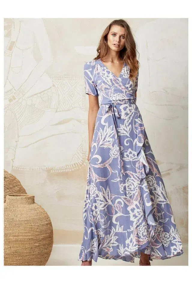Mister Zimi Sylvie Maxi Dress Orchid Size 14 - Image 1