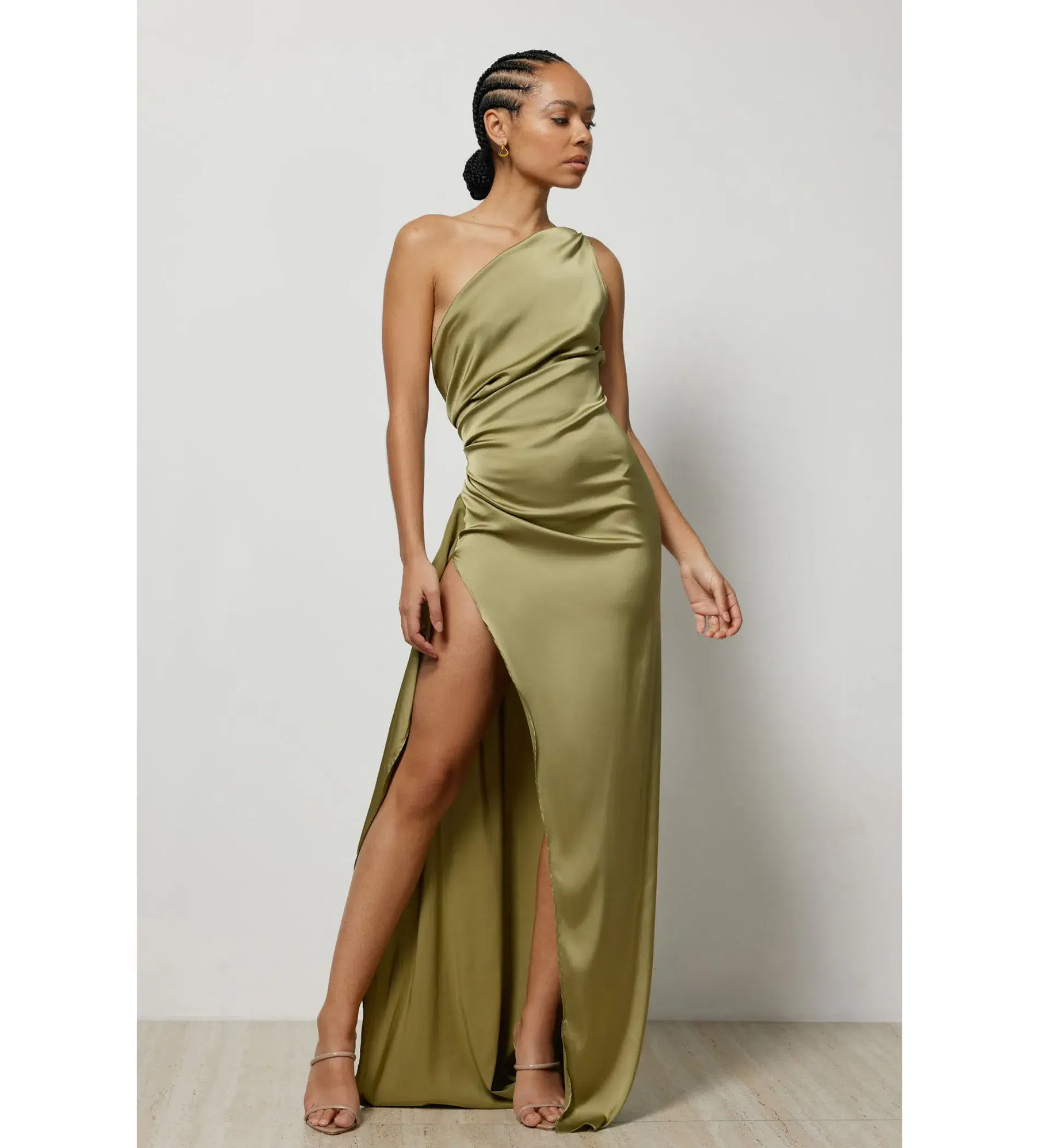 Lexi Samira Dress Olive Size S / AU  8 - Image 3