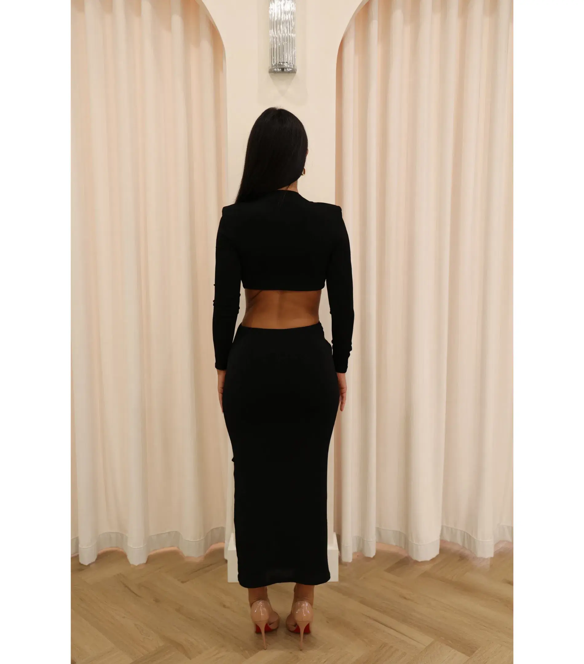 Misha Scarlette Dress in Black Size 6/XS - Image 2
