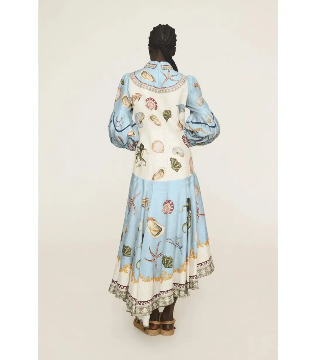 Alemais Bath House Shirtdress Multi Size AU 10 for rent on The Volte - main image