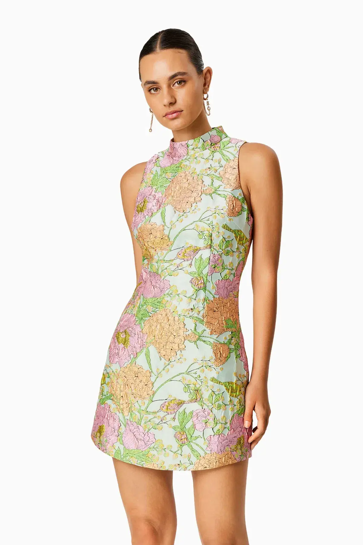 Elliatt Sunbeam Mini Dress Florals Size 8 - Image 2