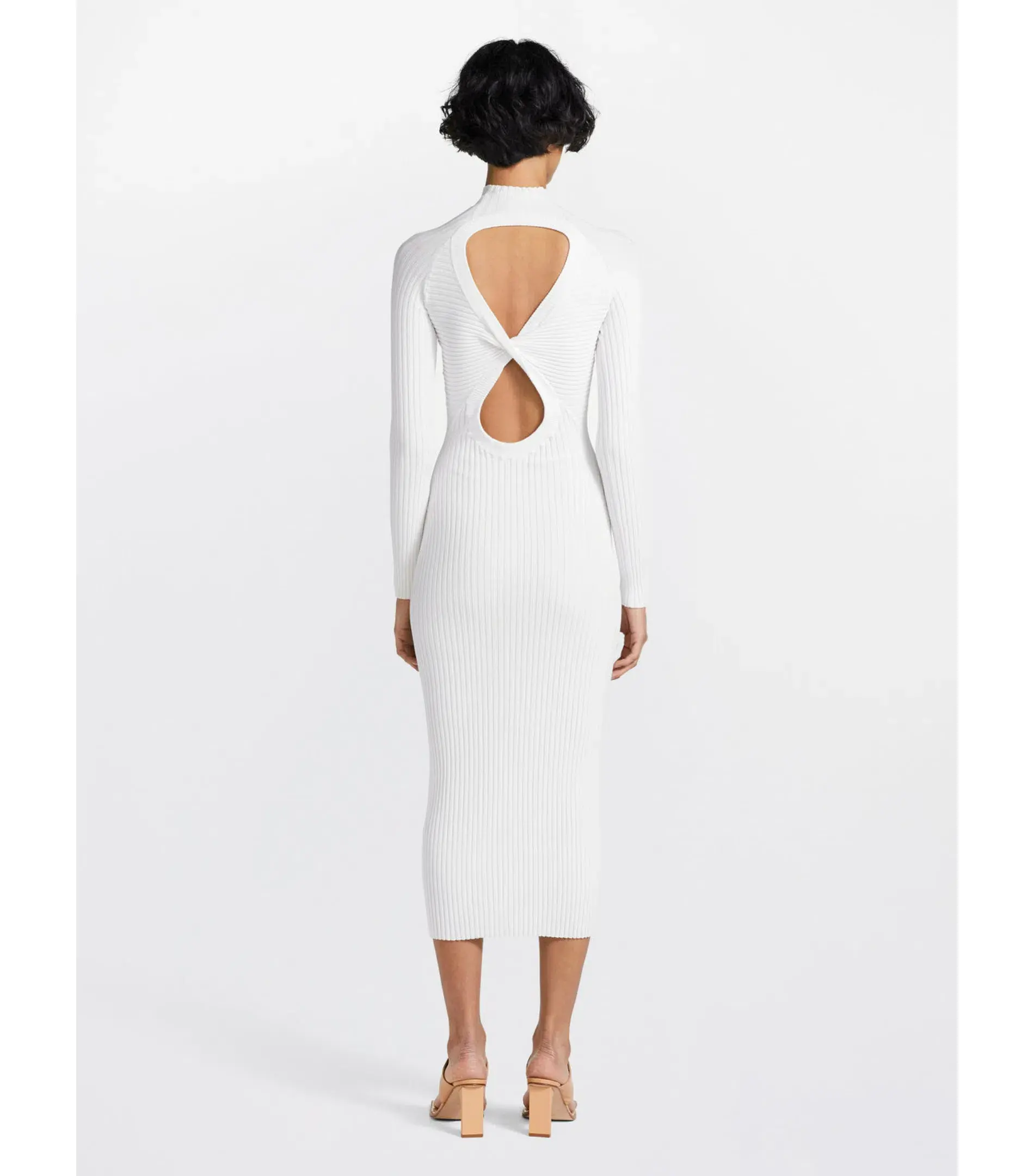 Dion Lee Figure 8 Reversible Dress in White Size S / AU 8 - Image 2
