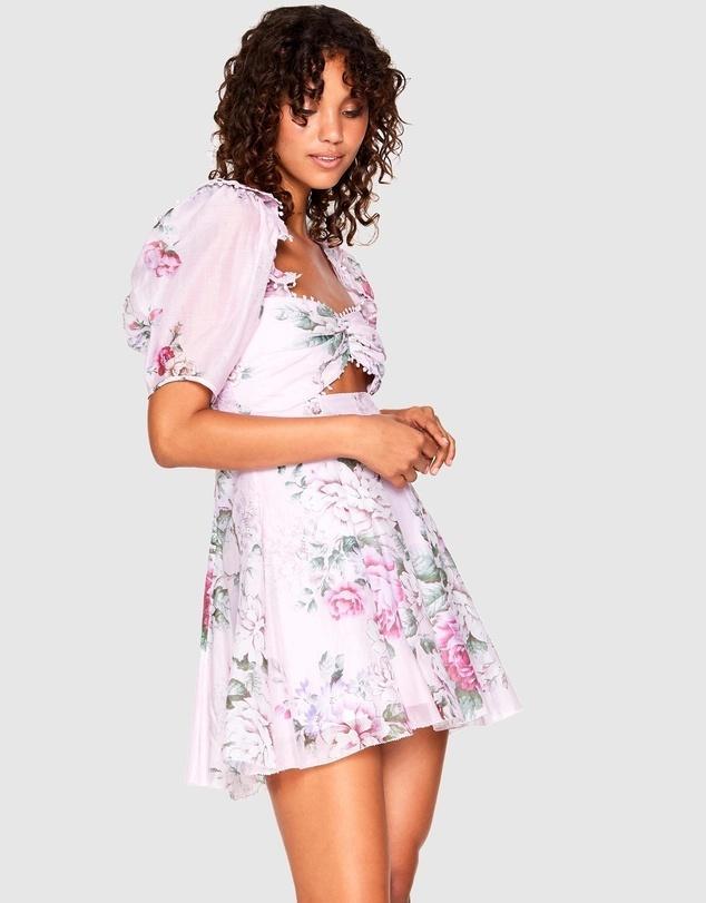 Alice McCall Peony Mini Dress Purple 12 - Image 2