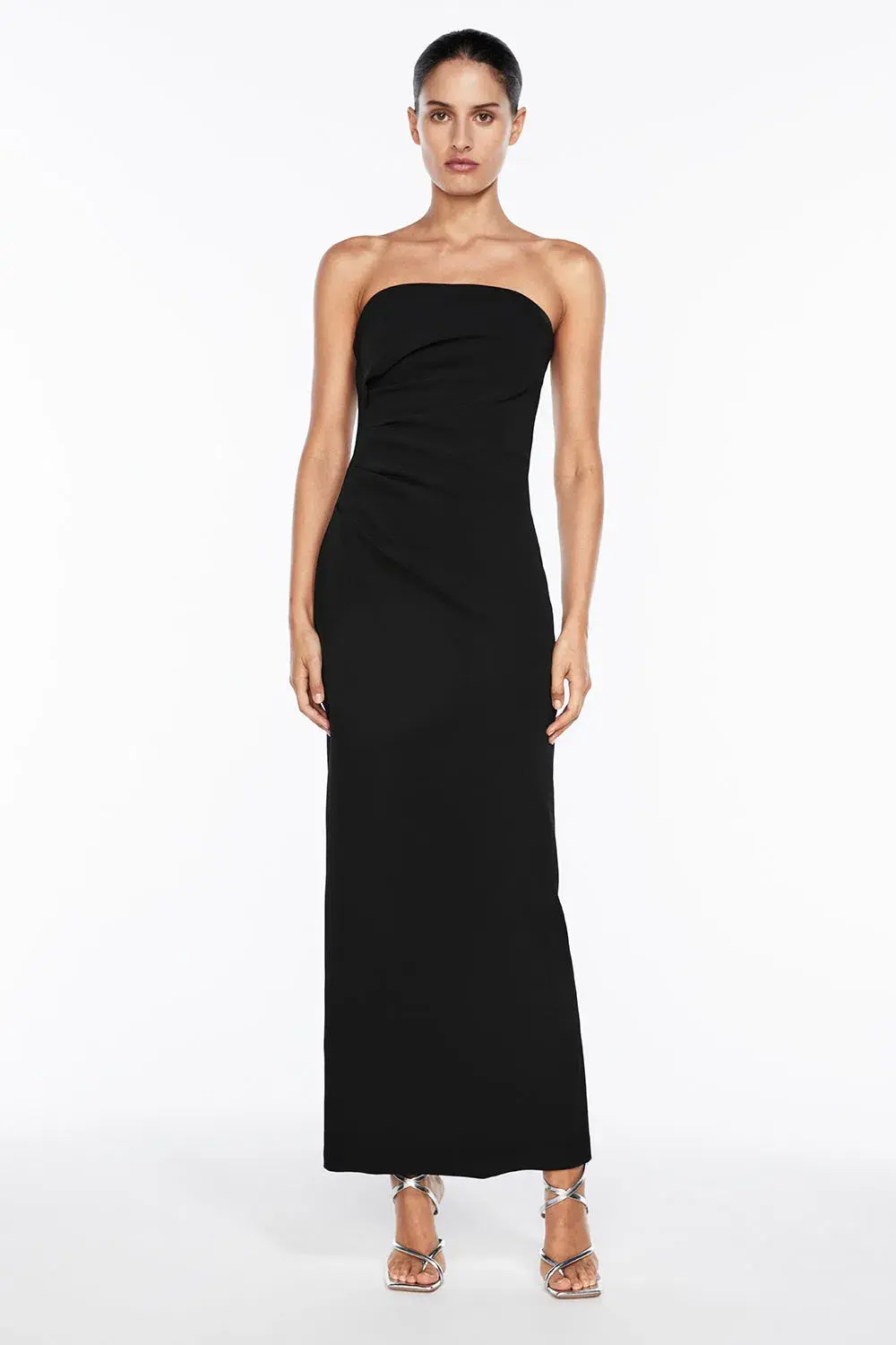 Manning Cartell Fast Forward Strapless Dress Black Size XS / AU 6 - Image 1
