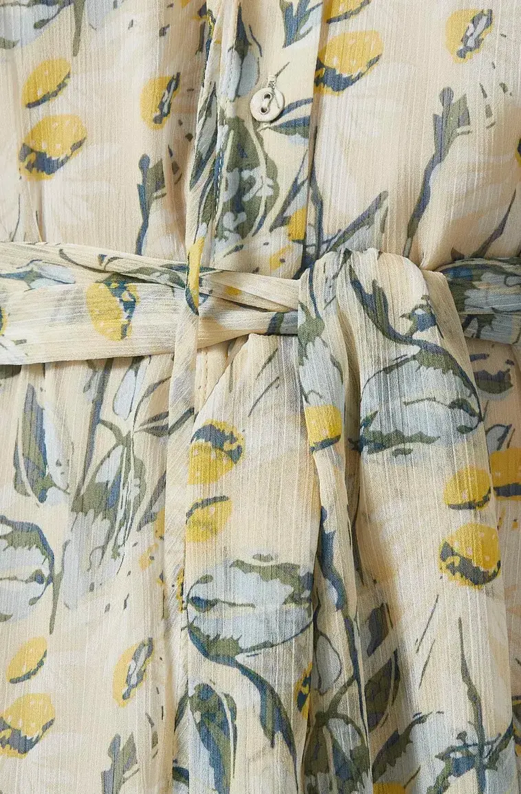 Elliatt Dress Mondrian Waist Tie Maxi Dress Floral Size XL / AU 14 - Image 4