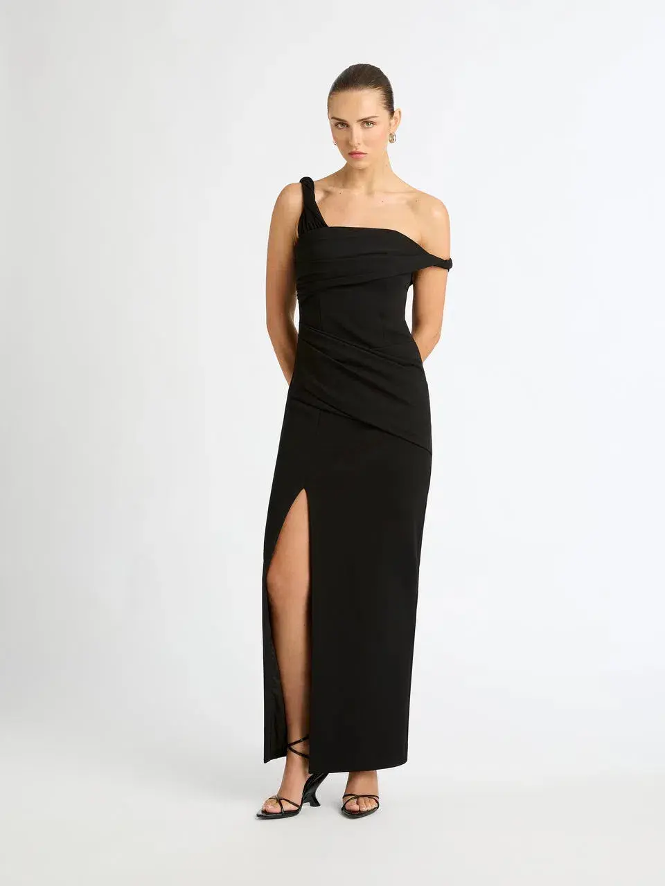 Sheike Reflections Gown Black Size 14 - Image 1