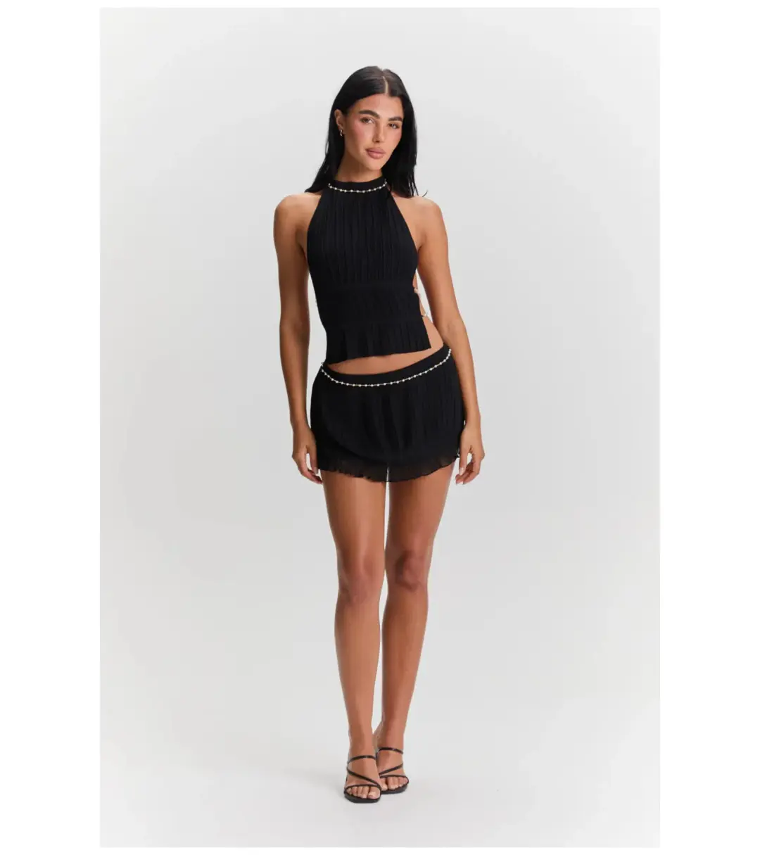 Sasha Therese Perla Set Black Size XS / AU 6  for rent on The Volte - main image