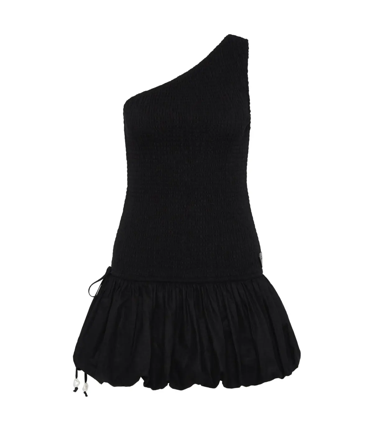 Aje Airlie One Shoulder Mini Dress Black Size AU 8 - Image 5