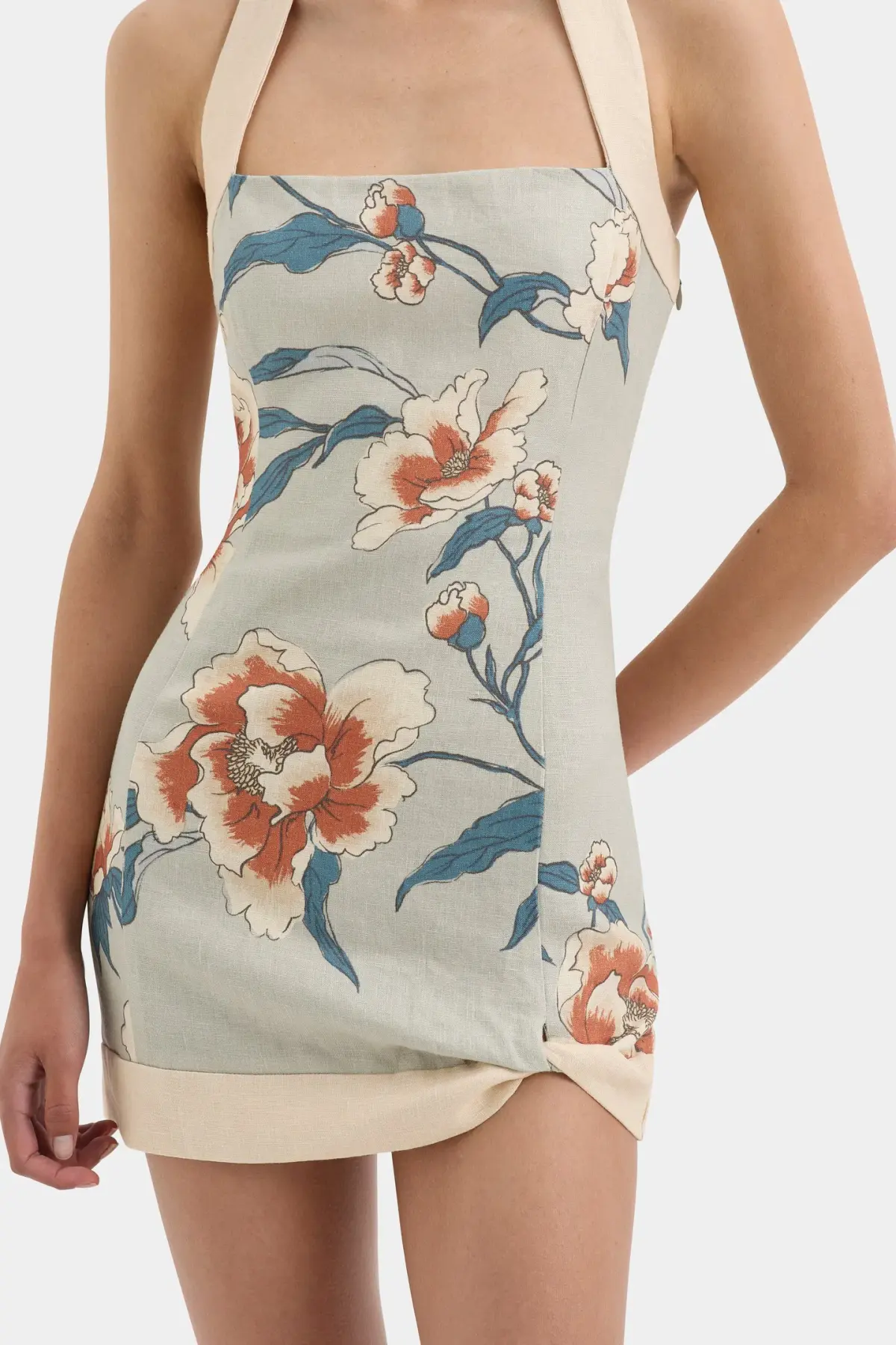Sir The Label Roisin Mini Dress Bloom Floral Size 8  - Image 2