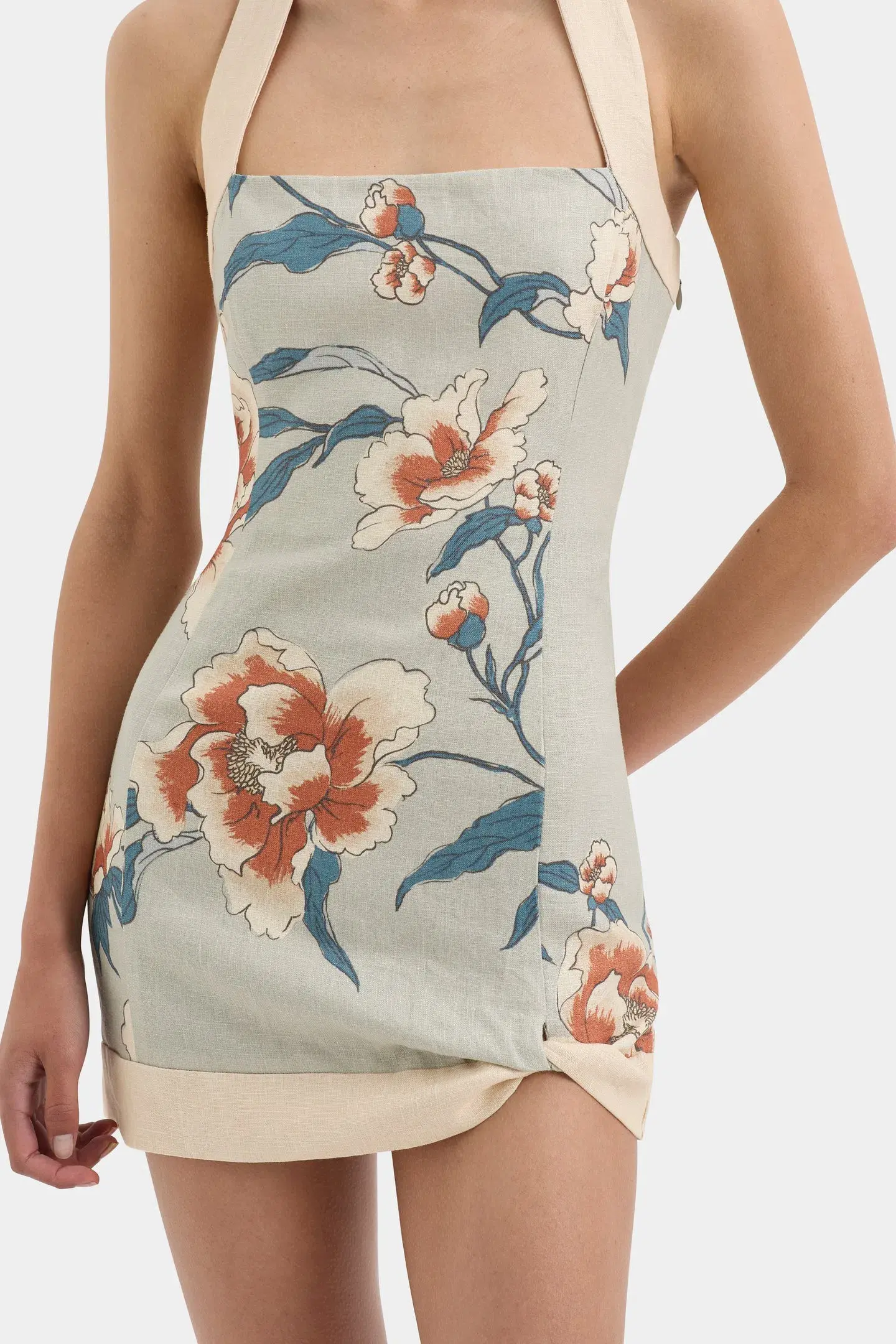 Sir The Label Roisin Mini Dress Bloom Floral Size 8  - Image 2