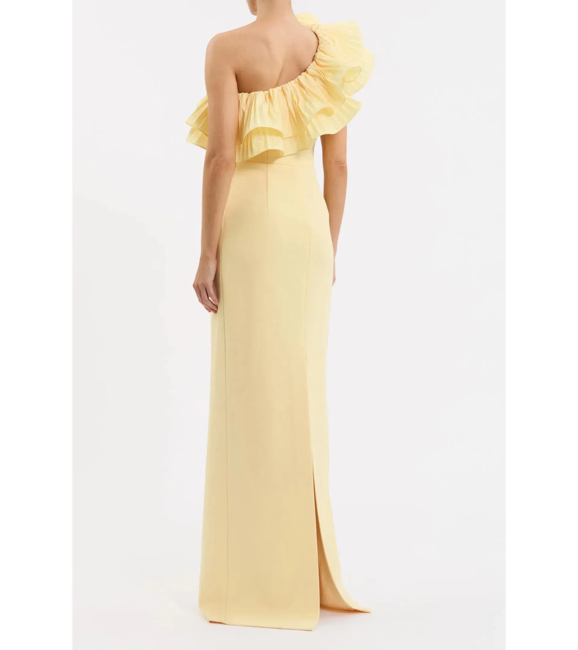 Rebecca Vallance Lulu Gown Yellow Size AU 10 - Image 4