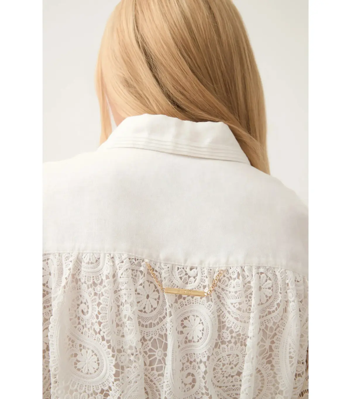 Aje Laicey Paisley Mini Dress Ivory Size AU 8 - Image 3
