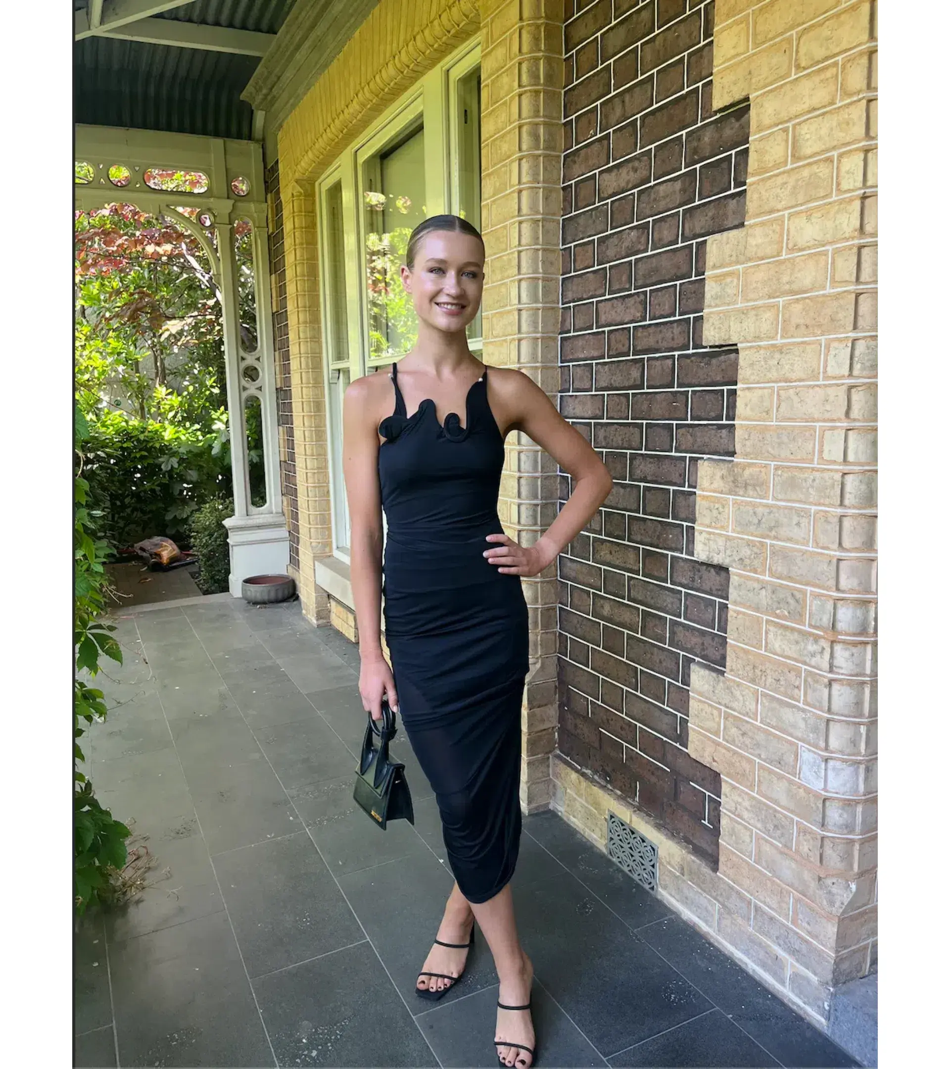 Christopher Esber Venus Cami Dress Black Size AU 6 - Image 5