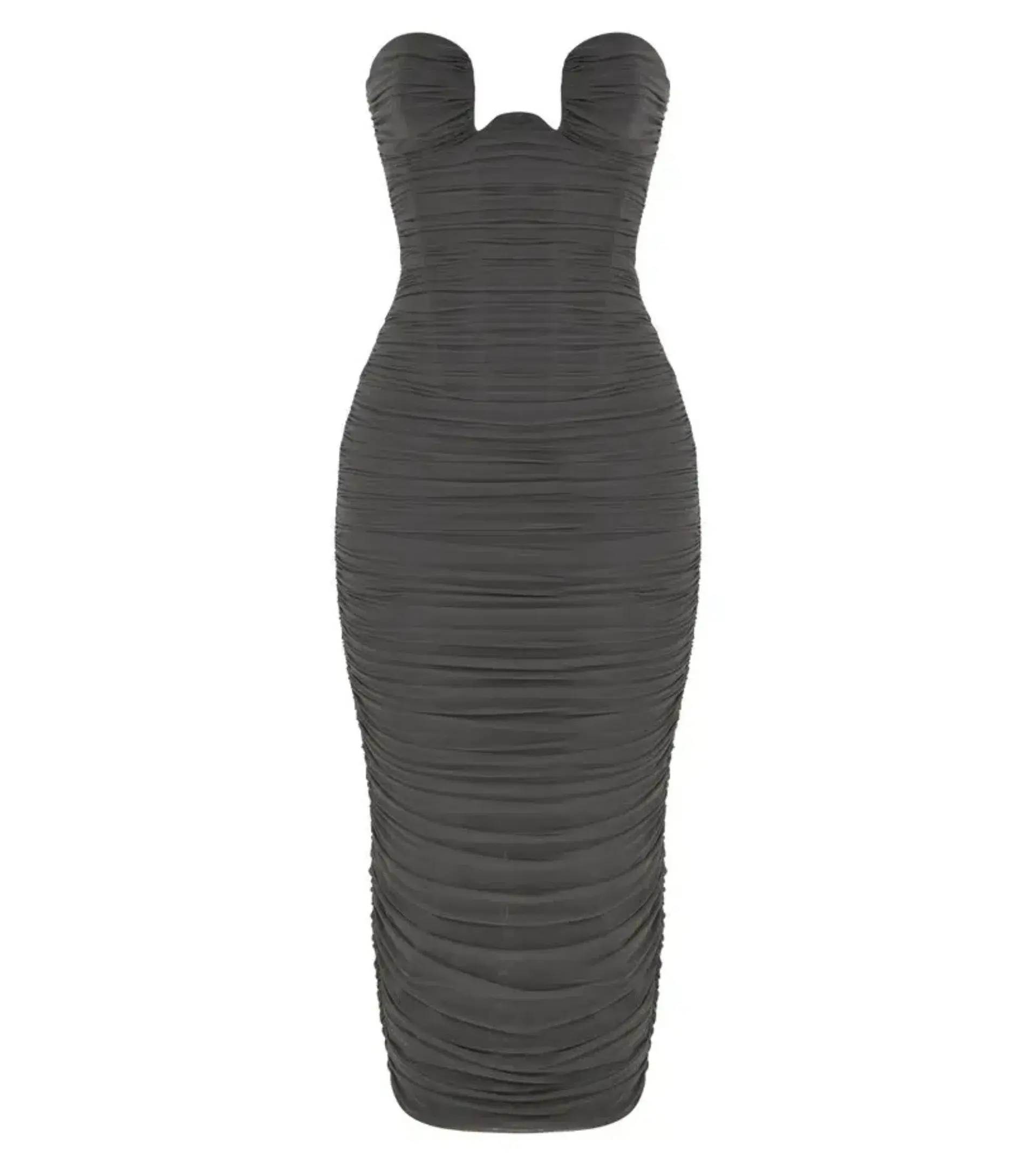 House Of Cb Cindy Strapless Ruched Body-con Dress Size S / AU 8  - Image 5