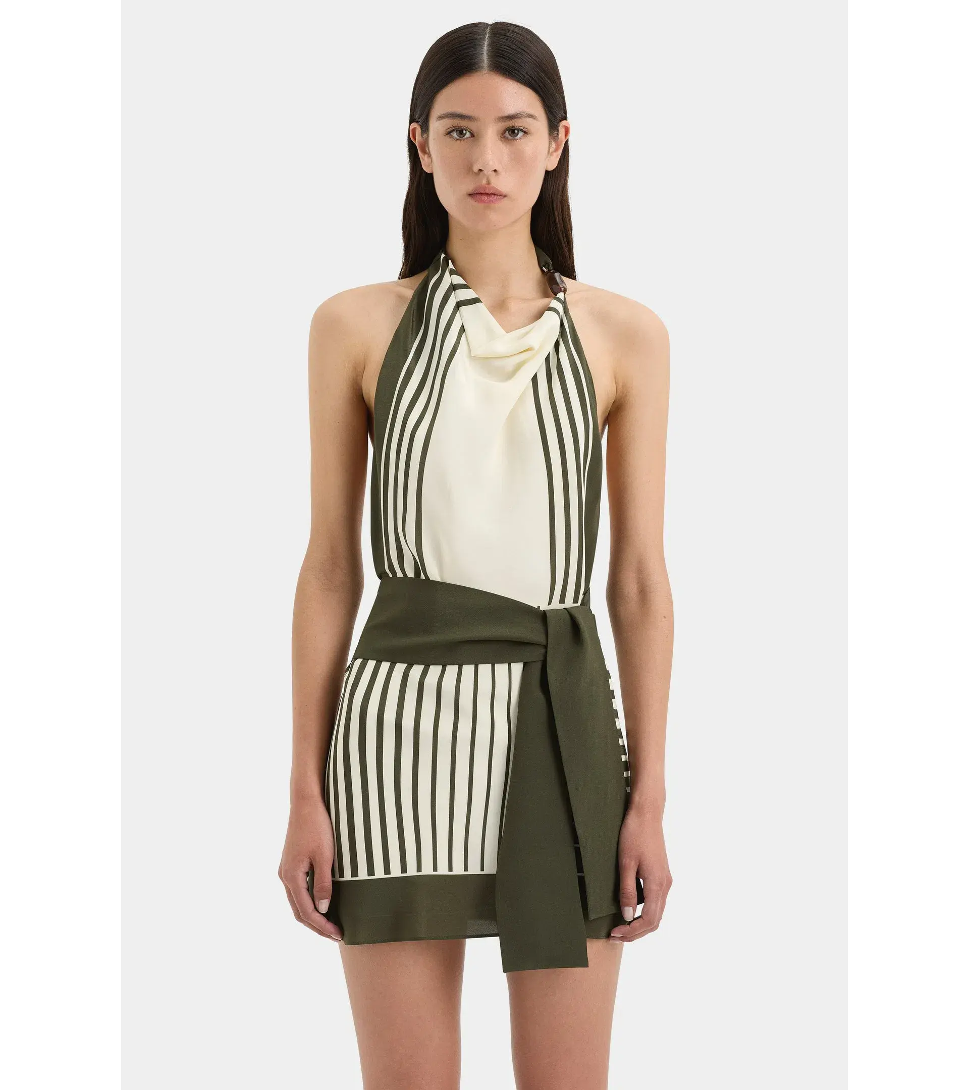 Sir the Label Leilana Mini Dress Garden Stripe Size 1 / AU 8 - Image 3