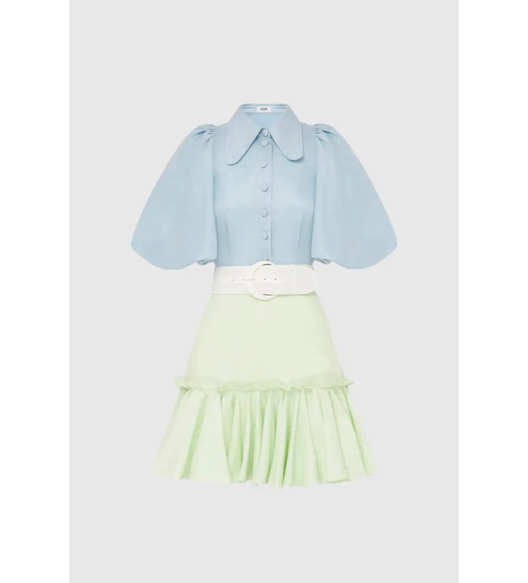 Leo Lin Cambridge Mini Dress Air Size 6 for rent on The Volte - main image