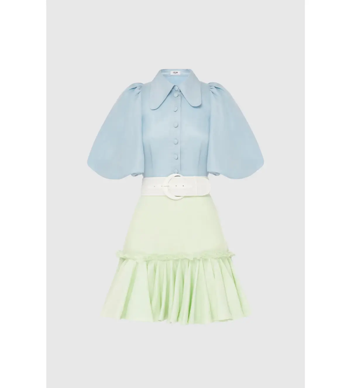 Leo Lin Cambridge Mini Dress Air Size 6 - Image 1